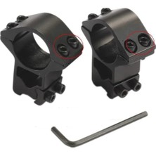 yakup tokatlı moda tm nikula-25.4mm dürbün ıçin 11mm yüksek  / av tüfeği ayağı