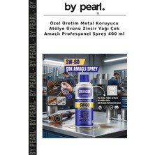 Özel Üretim Metal Koruyucu Atölye Ürünü Zincir Yağı Çok Amaçlı Profesyonel Sprey 400 ml