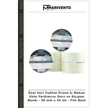 Özel Seri Tadilat Ürünü Iç Mekan Usta Yardımcısı Derz ve Alçıpan Bandı - 50 mm x 45 mt - File Bant