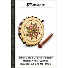 Özel Seri Sürpriz Hobiler Müzik Aracı Şaman Davulu 22 cm NO:1085