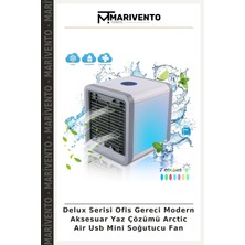 Delux Serisi Ofis Gereci Modern Aksesuar Yaz Çözümü Arctic Air USB Mini Soğutucu Fan