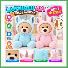 Astraltech PL62916 40 cm Boynuzlu Ayı Peluş Oyuncak (Adet Fiyatıdır) Bezoss