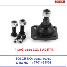 Üst Rotil Renault R12 / Renault R12 Toros 1,3 1,4 1972-2002 7701455906 0986140782 Bosch 1 Adet