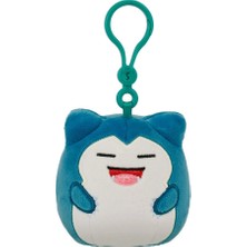 Squishmallows Pokemon Serisi Klipsli - Snorlax 9 cm PK00325