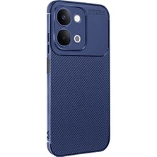 Vivo Y31D Auto Focus Karbon Kapak - Lacivert
