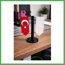 Astraltech Masaüstü Standlı Türk Bayrağı Dekoru Ofis ve Masa Süsü Bezoss