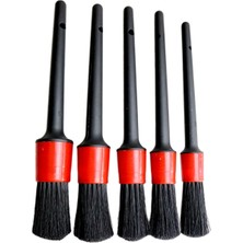 5x Araba Otomotiv Detaylandırma Fırçalar Iç Dış Tekerlek Temizleme Fırça Aracı 5 Adet Set