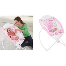 Tr Bebek Titreşimli Ana Kucağı, Portatif, Pembe