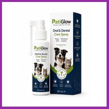 Pati Glow Patiglow Kedi ve Köpek Ağız ve Diş Bakım Spreyi 50 ml BEZ10