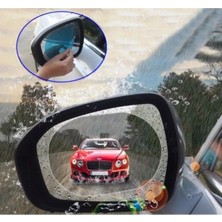BTM Otomotiv Oto Dış Ayna Yağmur Kaydırıcı Film 2 Adet Su Geçirmez Özellik ile Güvenli Görüş