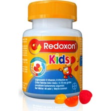 Redoxon Kids C Vitamini D Vitamini ve Çinko İçeren Çiğnenebilir Tablet 60 Adet