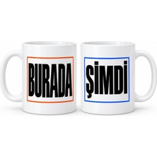 Astraltech Burada ve Şimdi 2'li Porselen Kupa Seti - Model 702 Bezoss