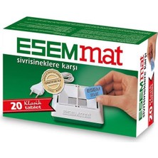 Esemmat Sivrisineklere Karşı 20lı Yedek Tablet -  Cihaz Hariçtir