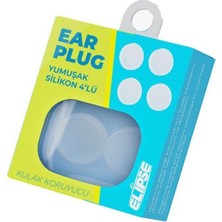 Elipse 4 Lü Yumuşak Silikon Kulak Tıkacı
