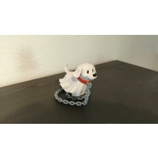 Çelik - Ticaret Havada Süzülen Hayalet Köpek Optik Illüzyon Dekoratif Çok Parçalı Süs