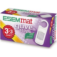 Esemmat Güve Stop 3 Askı + 3 Çekmece Güçlü Formül ile Kokusuz ve Etkili Zararlı Kontrolü