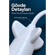 Grandor Projeksiyon Lambası USB Bağlantılı Çevirmeli Netlik Ayarlı