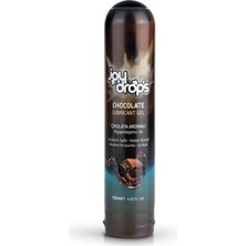Joy Drops Çikolata Aromalı Kayganlaştırıcı Jel 125 ml Su Bazlı ve Kondom ile Uyumlu