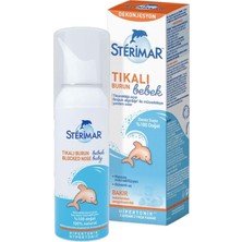 Sterimar Burun Spreyi 100 ml 0-3 Yaş Bebekler için Doğal İçerikli Nazik Temizlik ve Tıkanıklık Açıcı