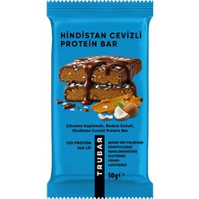 Trubar Çikolata Kaplamalı Badem Ezmeli Hindistan Cevizli Protein Bar 50 G - 6 Adet