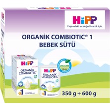 Hipp Organik Combiotic 1 Avantaj Paketi 600 G + 350 G - 4 Adet