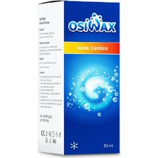 Osiwax Osıwax Kulak Rahatlatıcı 30 ml %3 Hidrojen Peroksit ve %3 Borik Asit ile Etkili Temizlik