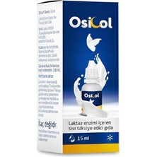 Osicol Laktaz Enzimli Sıvı Vitamin Takviyesi 15 ml – Türkiye Üretimi, Yetişkin ve Çocuk Kullanımına Uygun