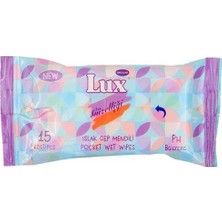Lüx Cep Islak Mendil 15'li