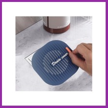 Bezos Süzgeçli Lavabo Gider Koruyucu Mat Gri BEZ10