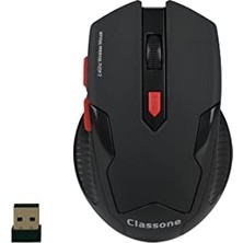 Mey İthalat WG100 Gaming Serisi Kablosuz Mouse, Siyah