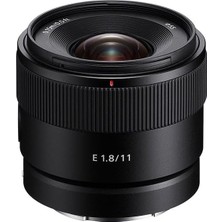 Tr E 11MM F1.8 Aps-C Geniş Açı Başbakan Lens SEL11F18 Siyah Ksa Sürümü Ksa Garanti Desteği I