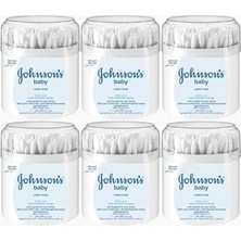 Mey İthalat Johnson's Baby Kulak Temizleme Çubuğu, 100 Adet, 6'lı Set