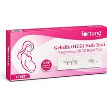 Fortune Gebelik Testi Hamilelik Testi % 99 Kesin Sonuç 1 Adet