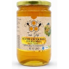 Mey İthalat Süzme Çiçek Balı, Natural Süzme Bal, %100 Doğal, Katkısız, Güvenli Bal (860 G)