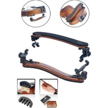 Mey İthalat Midex Vp-40 Üst Kalite Keman Yastığı 4/4 ve 3/4 Kemanlar ile Uyumlu (Reçine ve Susturucu Hediye)