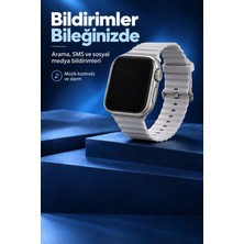 GIGA Akıllı Saat Kulaklık ve Şeffaf Kılıflı Set
