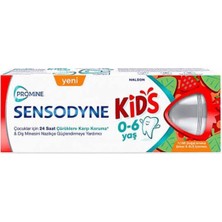 Sensodyne Promine Kids 0-6 Yaş %100 Doğal Aromalı Diş Macunu 50 ml Çocuklar İçin Hassas Temizlik