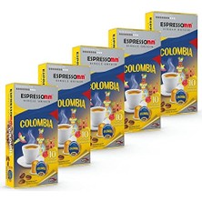 Mey İthalat ® Single Origin Colombia Alüminyum Kapsül Kahve (50 Adet) - Nespresso® Uyumlu*