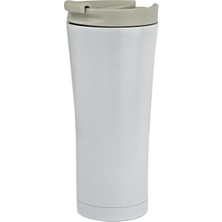 Mey İthalat Beyaz Termos Mug, 500 Ml, Baskı Yapılabilir