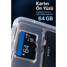 Elvasta Dmtk- Eldm- Elva- 64 GB Bellek Kartı Sd Adaptör ve Saklama Kutusu - Bayi Depom El Tk