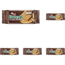 Mey İthalat Burçak Tam Buğday Unlu Bisküvi 131 G 5'li Paket