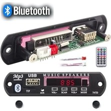 Mey İthalat Class USB-123 Araç Aux Bluetooth Çevirici Kit 12V Mikrofon ve Konuşma Özellikli Yeni Ürün Garantili, DERWEL1233