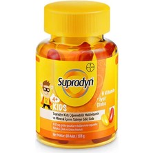 Supradyn Kids 9 Vitamin iyot Çinko 60 Adet