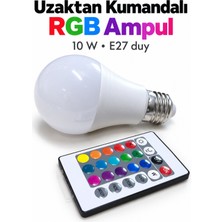 Teknoşık Uzaktan Kumandalı Rgb LED Ampul