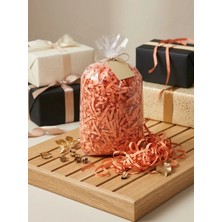 Orbak Kağıtçılık Turuncu Z Zigzag Kırpık Kâğıt – Hediye Kutu İçi Dolgu Süsleme ve dolgu Malzemesi 50 gr