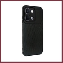 Storeşahin Vivo Y31D Auto Focus Karbon Kapak - Siyah SHN0720