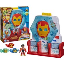 Gesa G1261 Iron Man And His Awesome Friends Zırh Salonu Oyun Seti - 1 Adet