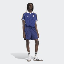 Adidas Real Madrid Fc Erkek Mavi Şort.-