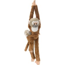 Wild Republic Asılı Yavrulu Sincap Maymunu 50 cm 15264