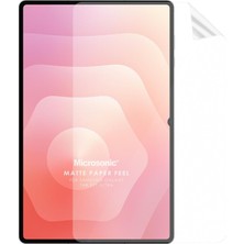 Nzm Store Samsung Galaxy Tab S11 Ultra Paper Feel Kağıt Dokulu Mat Ekran Koruyucu [galaxy Tab S11 Ultra ile Uyumlu Ekran Koruyucu - Şeffaf]